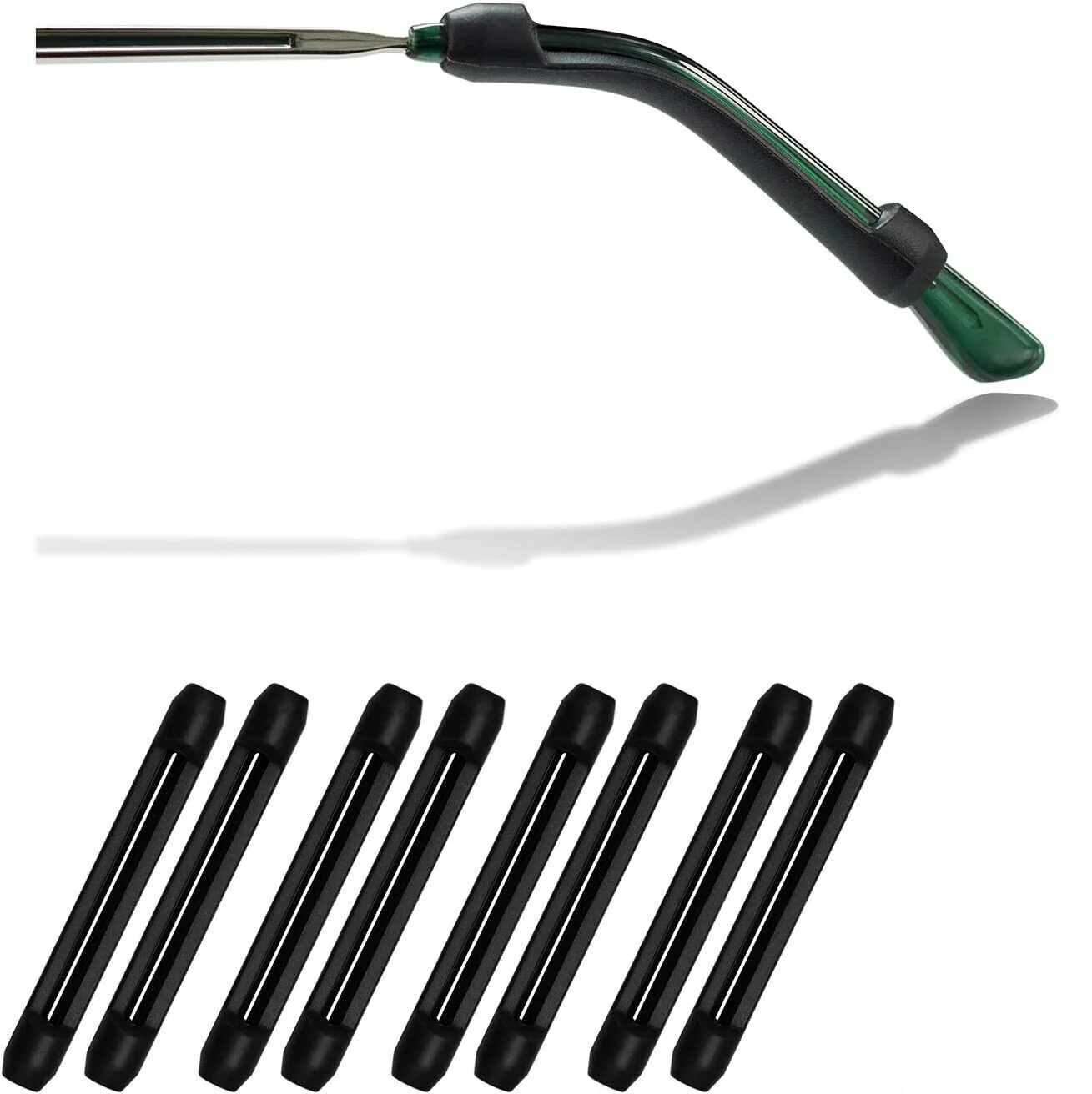 8Pcs Anti Slip Glasses Ear Hooks Clip Tip Eyeglasses Holder Safety Retainer Grip
