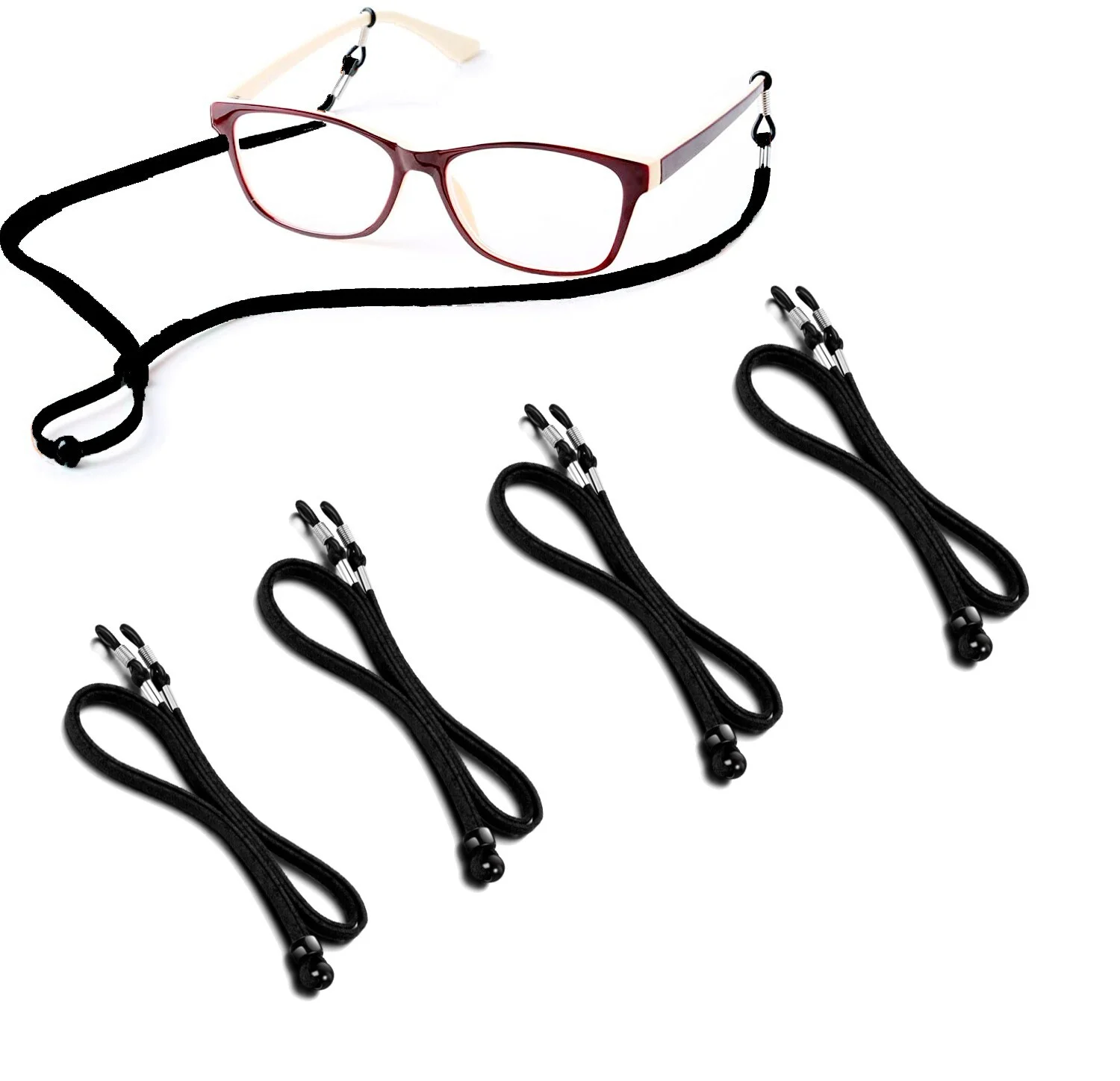 Eye Glasses String Strap Holder Adjustable Retainer Cord Sunglasses Lanyards 4pc